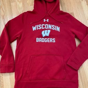 Under Armour Hoodie - Wisconsin Badgers - Mens L